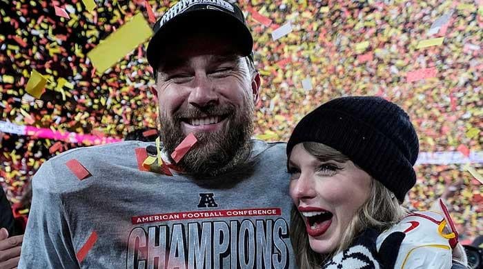 Travis Kelce breaks silence on Taylor Swift engagement rumours