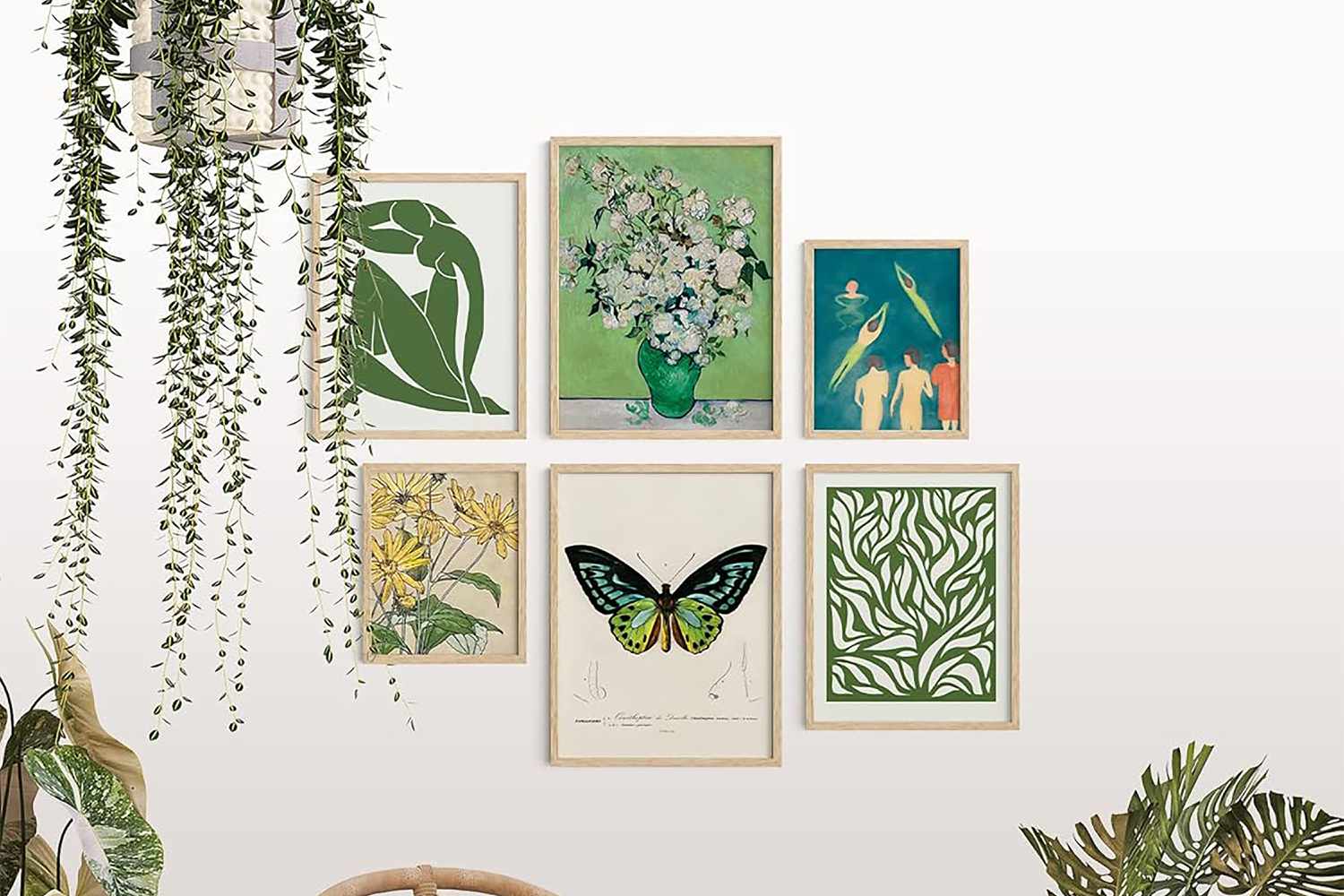 11 Wall Decor Pieces That Will Totally Transform Your Living Room for Spring—All Under $50