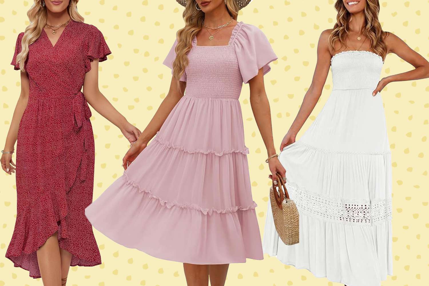 16 Spring Dress Deals To Scoop Up For Church, Garden Parties, And Date Nights—All Under $50