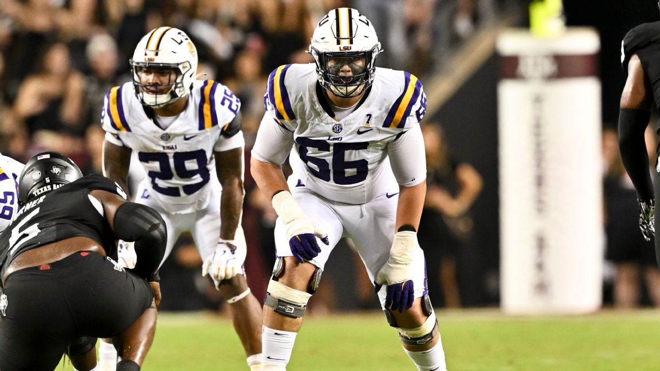 A reach? LSU OT Campbell's arm length criticized