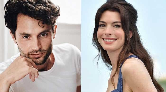 Anne Hathaway, Penn Badgley trolled over recent outing