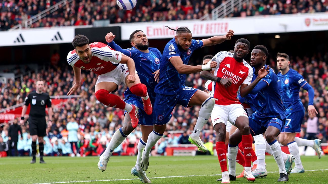 Arsenal beat Chelsea in derby of flawed teams falling short of ambitions