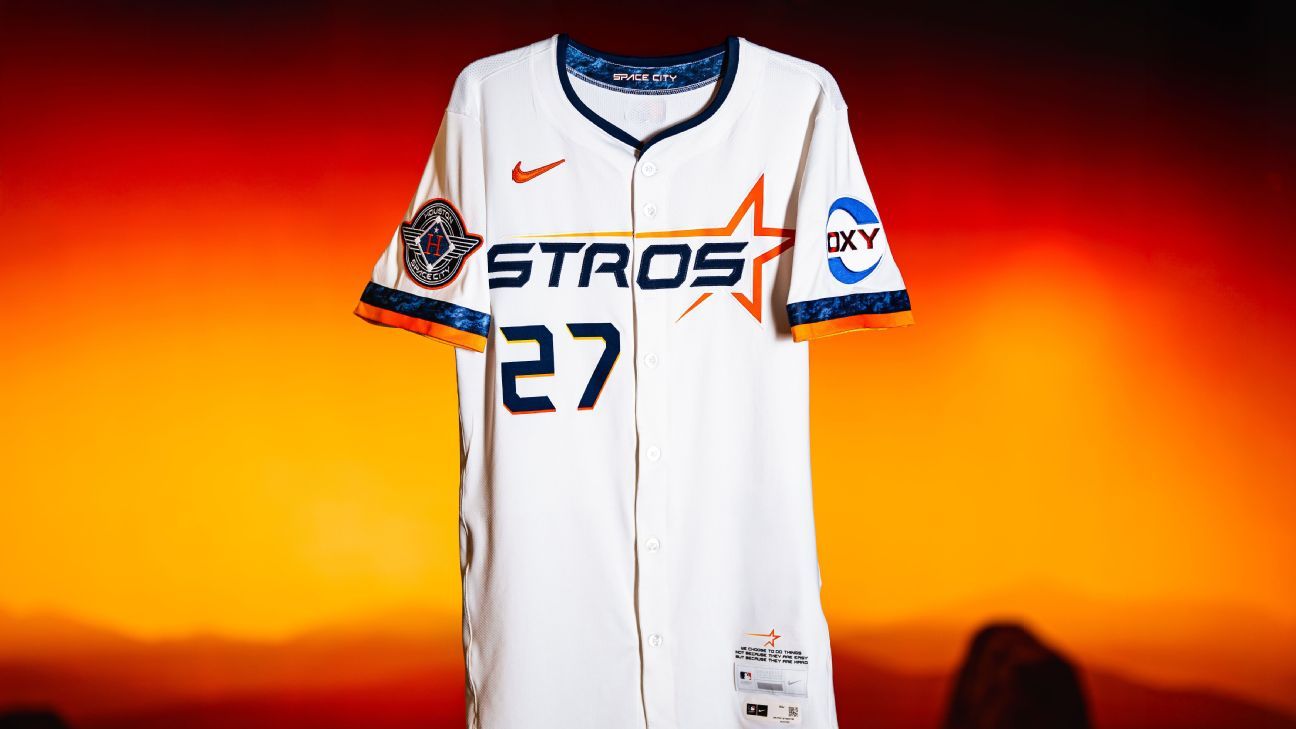 Astros pay homage to city's space history with second City Connect threads