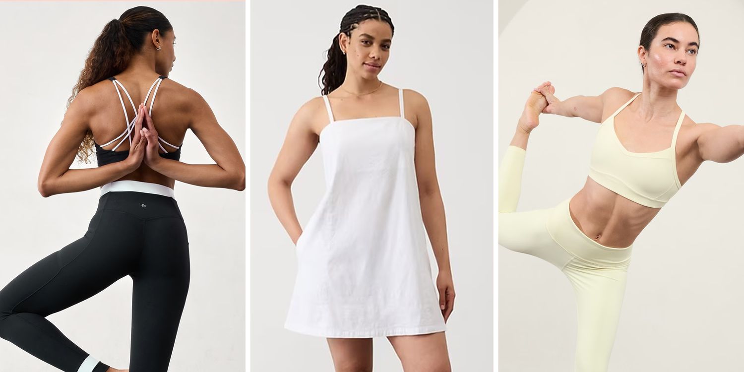 Athleta's Double-Discount Sale Includes Bra Tops and Cozy Sweatshirts Up to 73% Off