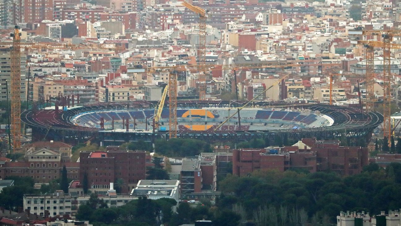 Barcelona to finish season at Olympic Stadium