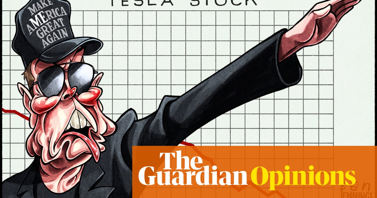 Ben Jennings on Elon Musk and the backlash against Tesla – cartoon