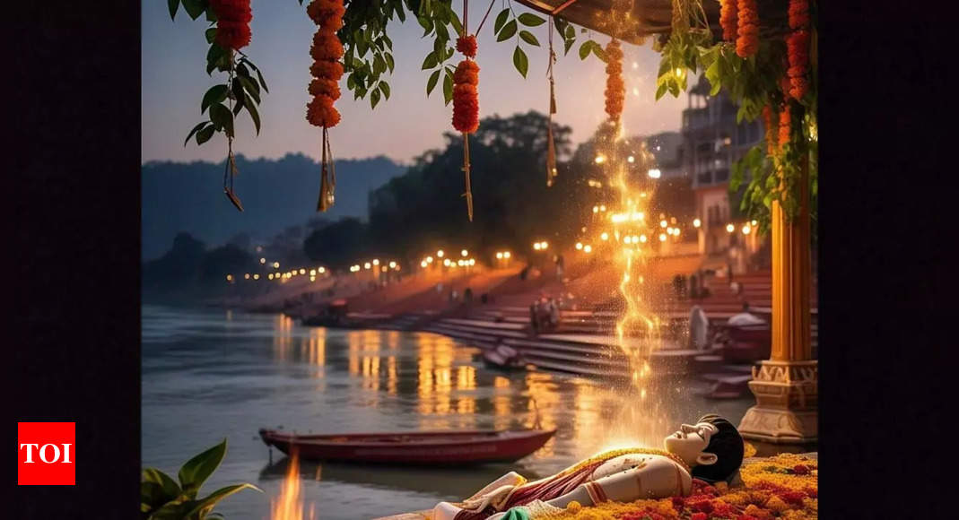 Beyond death: How Haridwar helps souls find peace - The Times of India