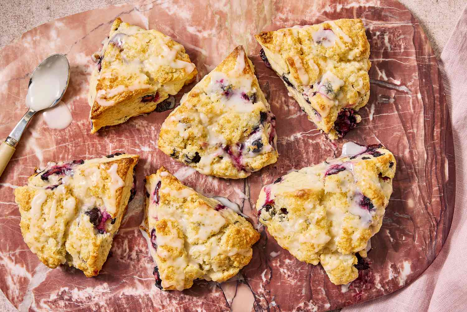 Blueberry Scones Can Be Made Ahead For Beautiful Weekend Brunches