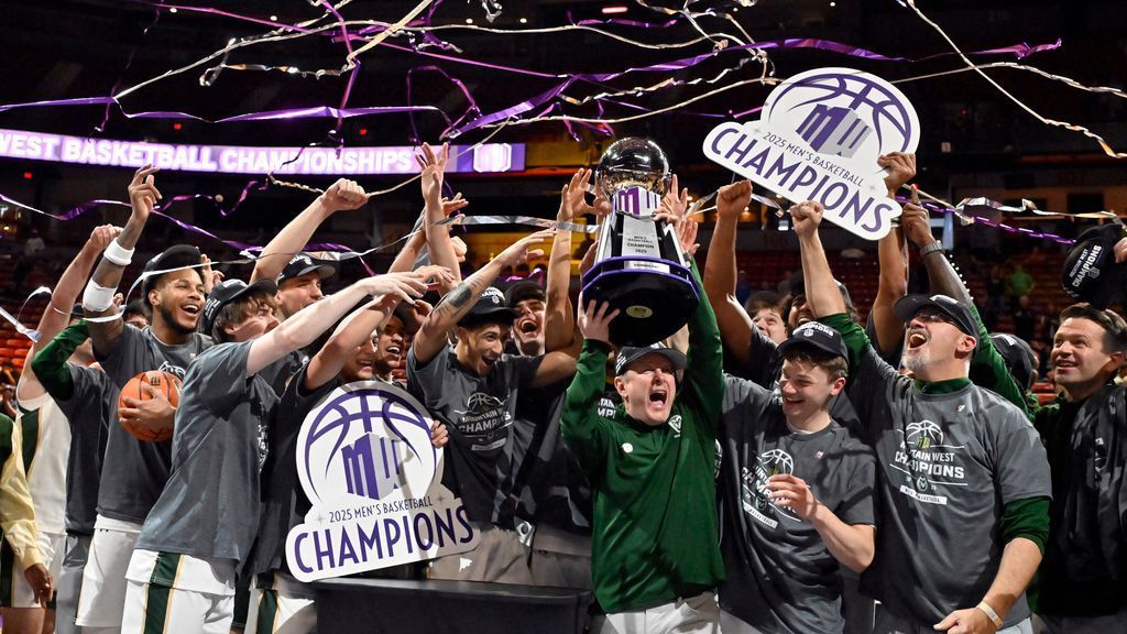 CSU hits record 12 3s, wins Mountain West title