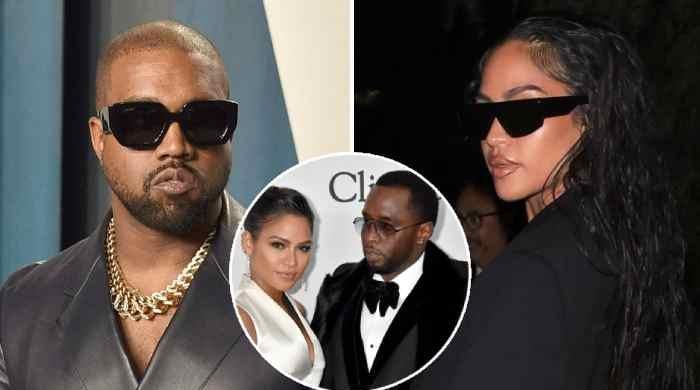 Cassie reacts to Kanye West defending her ex Diddy, blaming her