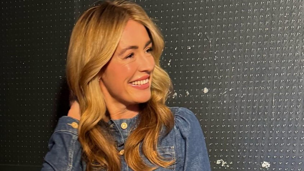 Cat Deeley's affordable denim dress is going straight in my basket - and I need her red neckerchief, too