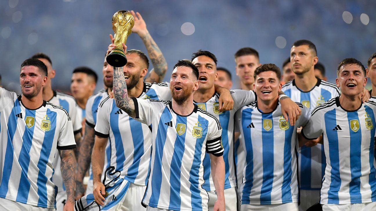 Champion Argentina qualify for 2026 World Cup