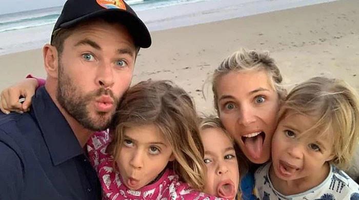 Chris Hemsworth under fire for sharing son's bold photo from Japan trip