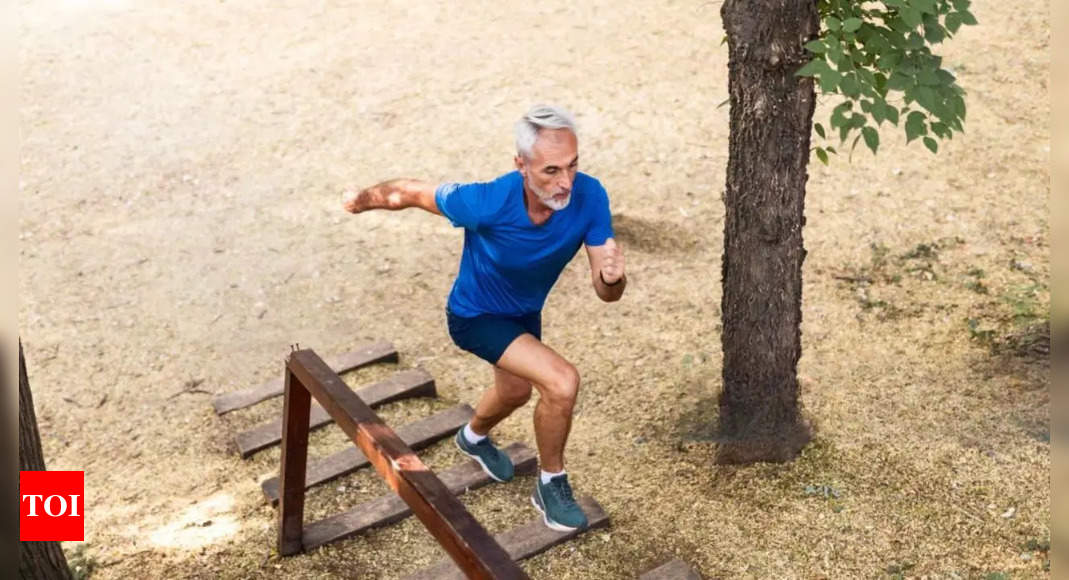 Climbing stairs can improve leg strength in older adults, reveals study - The Times of India