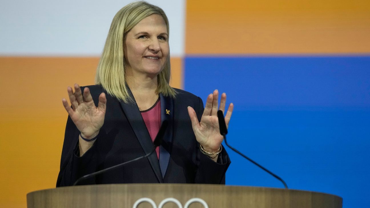 Coventry the first woman elected as IOC pres.