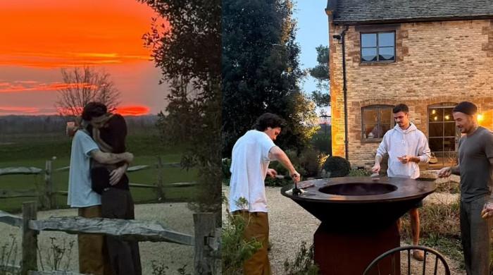 Cruz Beckham, Jackie Apostel flaunts love at cosy family BBQ