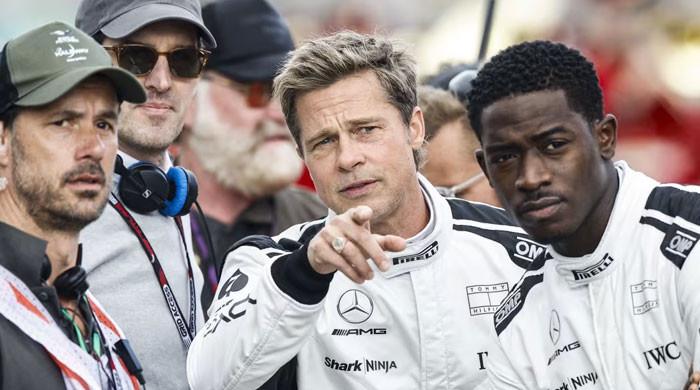 Did Brad Pitt drive real race cars in 'F1'?