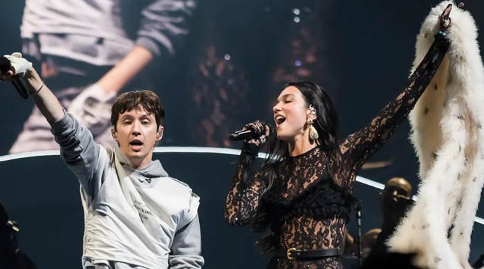 Dua Lipa excites fans with live 'Rush' performance alongside Troye Sivan