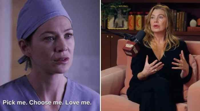 Ellen Pompeo talks viral 'Pick me, choose me' scene from Grey's Anatomy