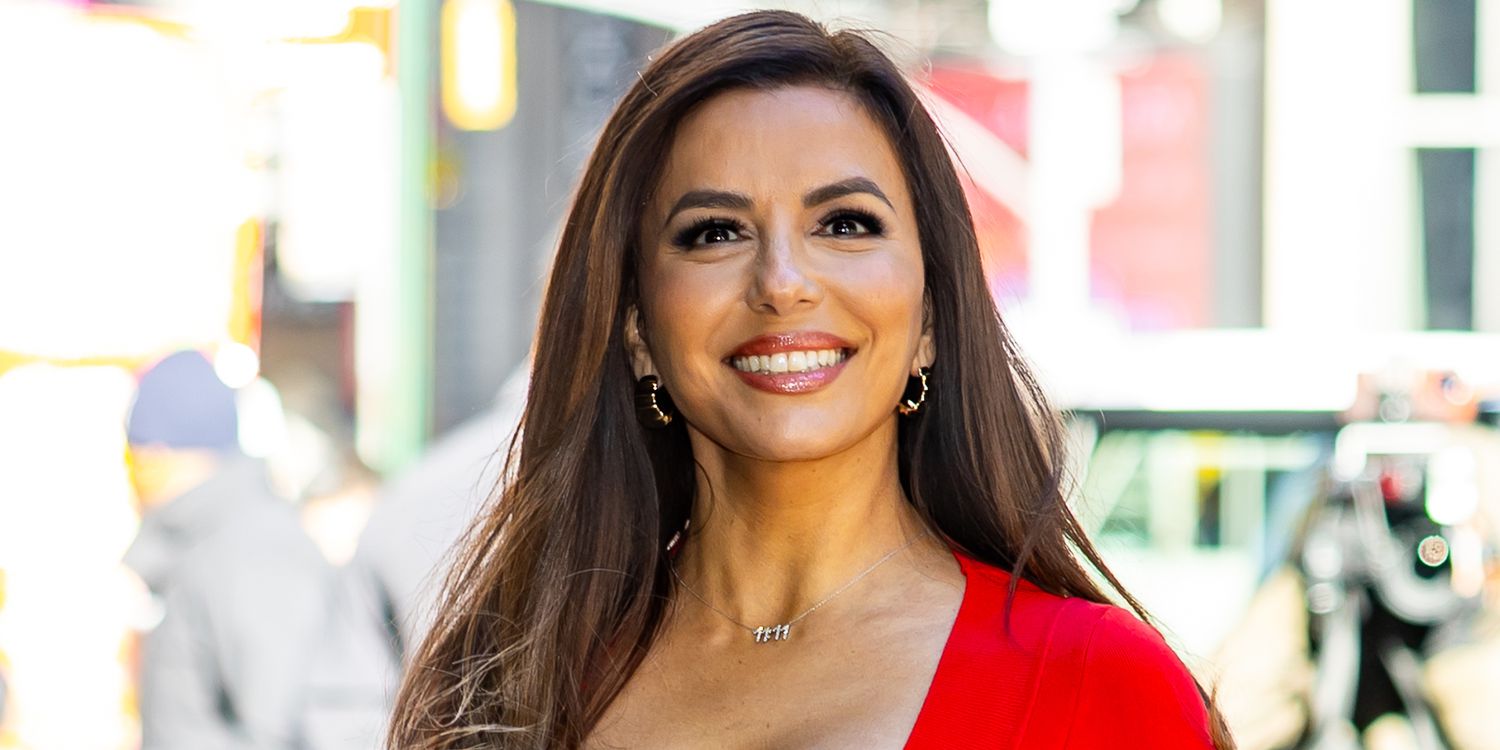 Eva Longoria's Plunging Sundress Was the Perfect Way to Usher In Spring