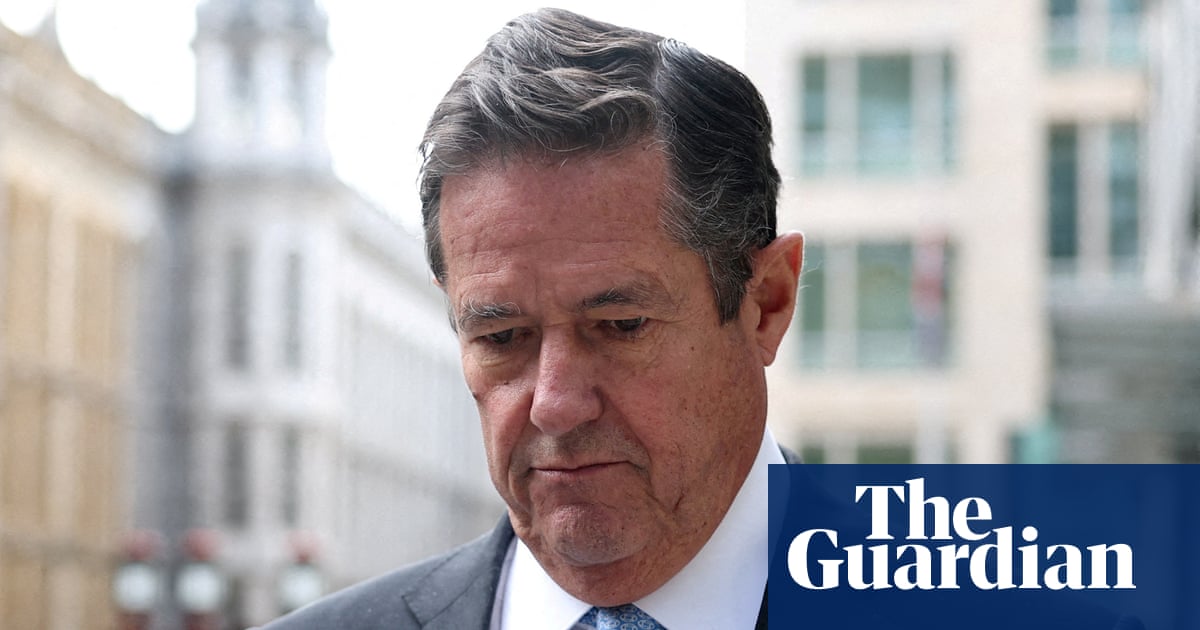 Ex-Barclays boss claims his marriage is at risk after admitting in court to sex with Epstein employee