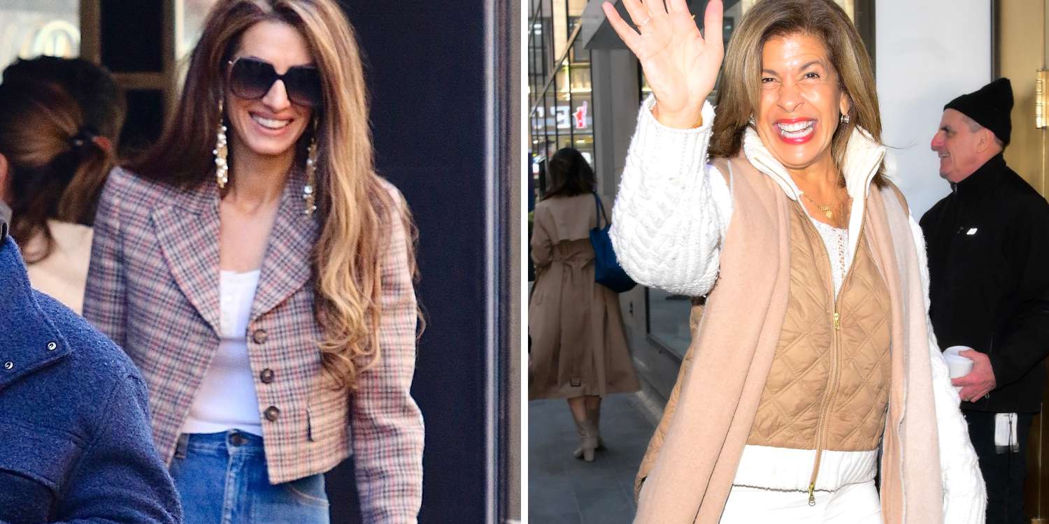 Hoda Kotb Just Wore the Most Spring Version of Amal Clooney's Colossal Pants