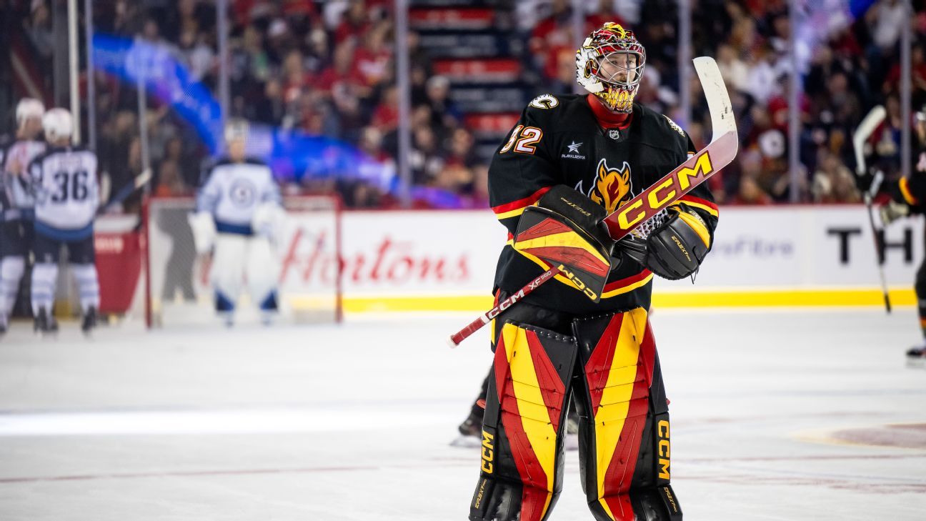 How rookie goaltender Dustin Wolf saved the Calgary Flames' season