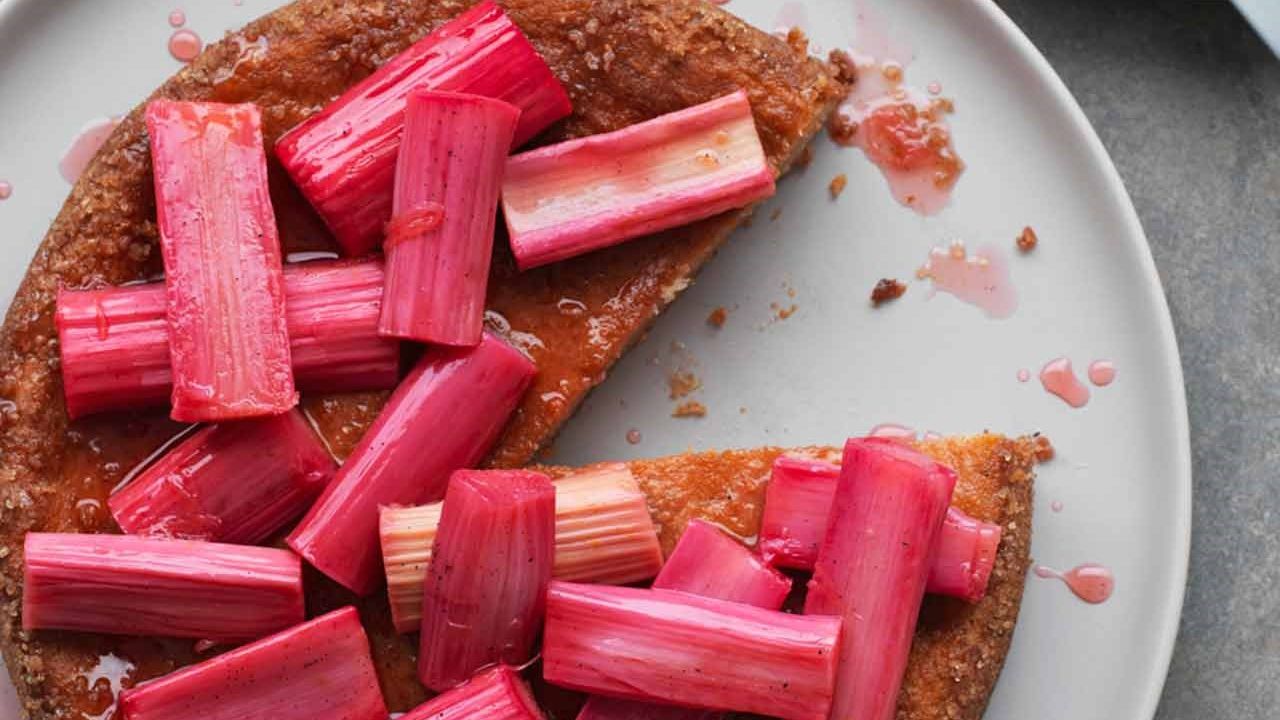 How to make use of fresh spring rhubarb as the seasons change