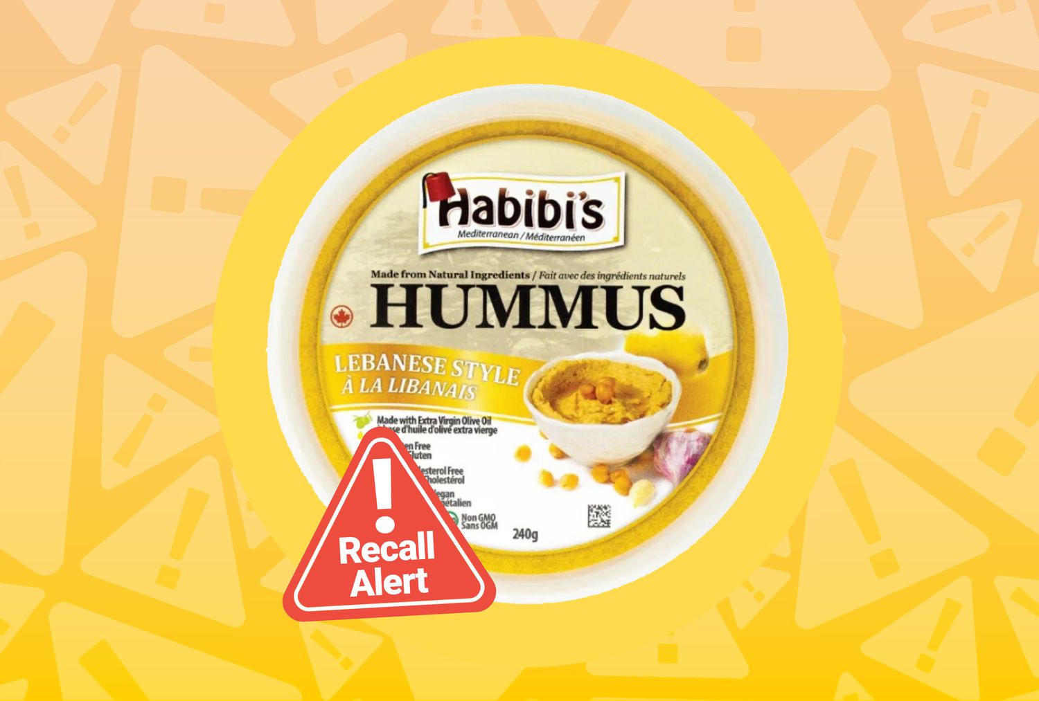 Hummus Is Being Recalled in Canada Following Consumer Allergic Reaction