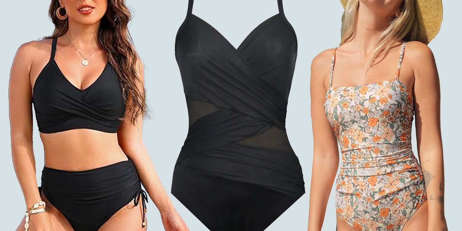 I'm a Busy Mom, and I'm Eyeing These 8 Flattering, Optical Illusion Swimsuits