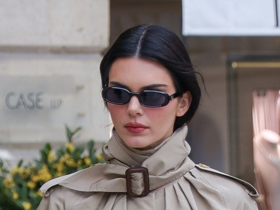 Kendall Jenner's Trench Coat Is a Not-So-Traditional Take on the Classic Staple