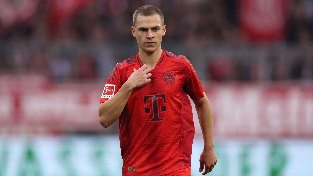 Kimmich signs new Bayern contract until 2029