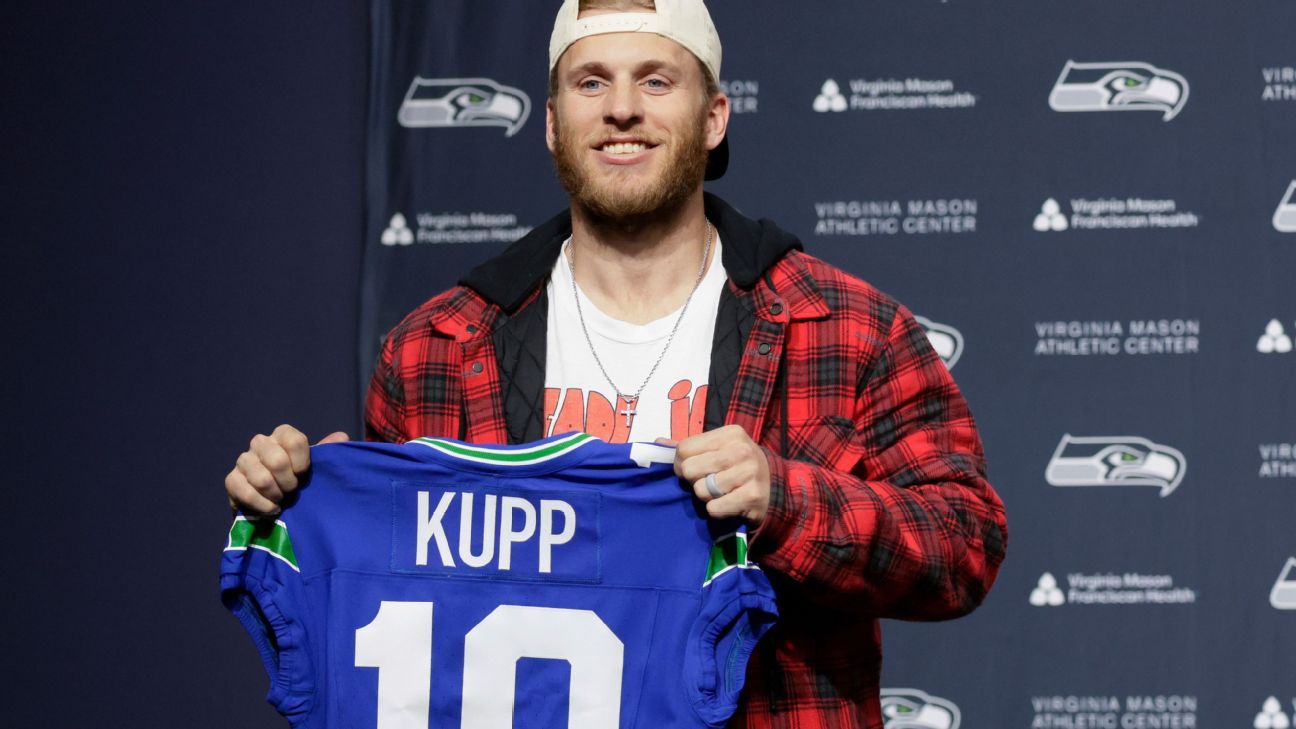 Kupp ready for his 'new adventure' with Seahawks