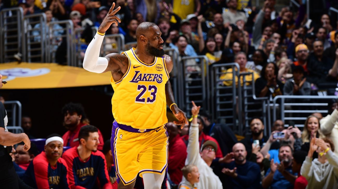 Lakers healthy again as LeBron returns vs. Bulls