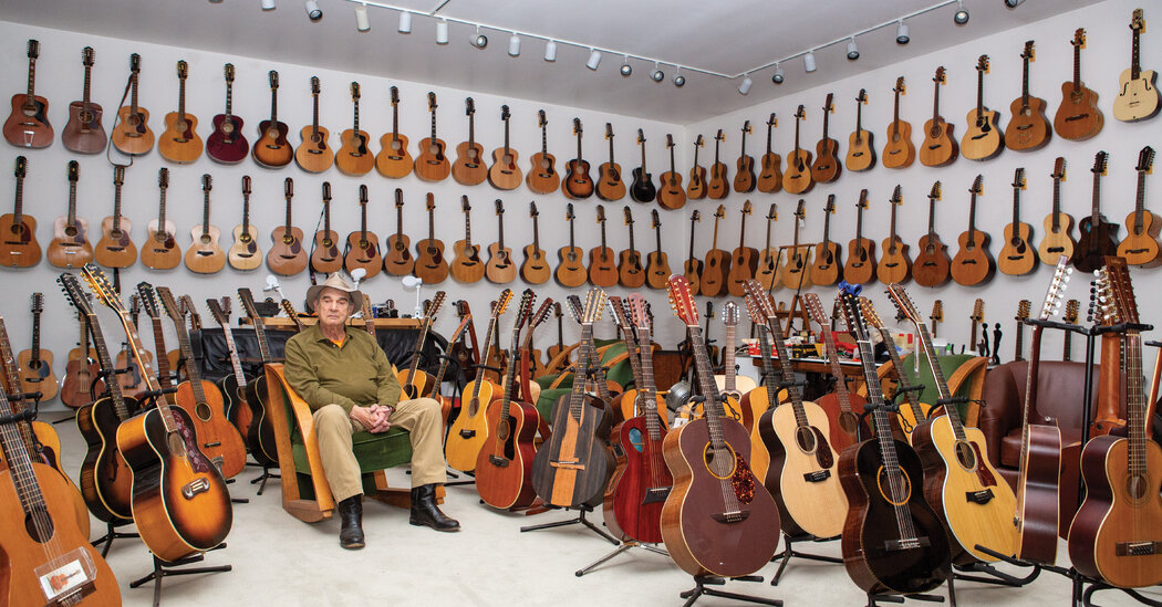 Larry Bell’s Vast Collection of 12-String Acoustic Guitars