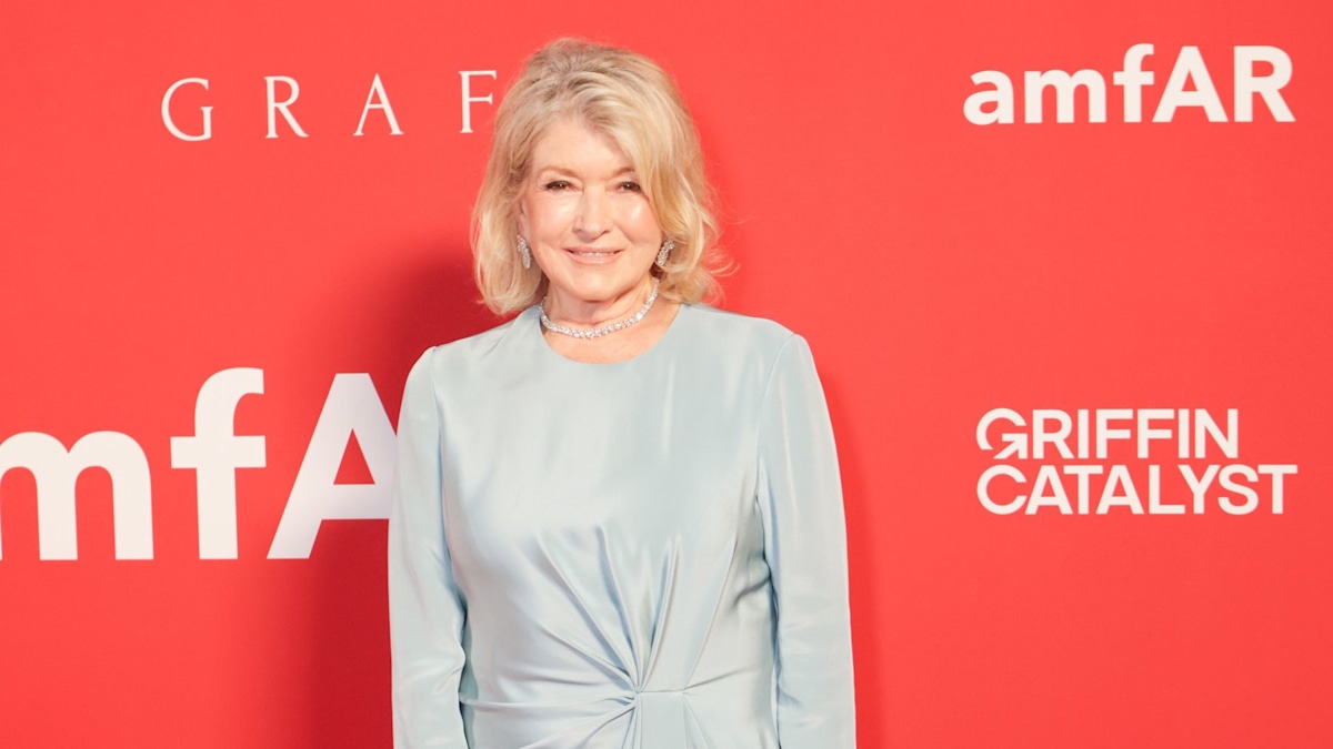 Martha Stewart stuns in a slinky gown at amfAR gala as she proves age is just a number