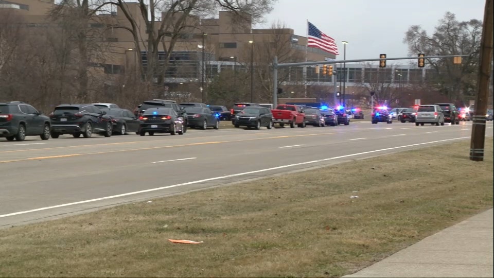 Michigan hospital shooting suspect at large, police say