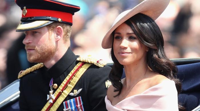 Prince Harry criticised for failing to support Meghan Markle at Trooping the Colour