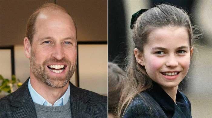 Prince William mentions Princess Charlotte as he is given friendship band