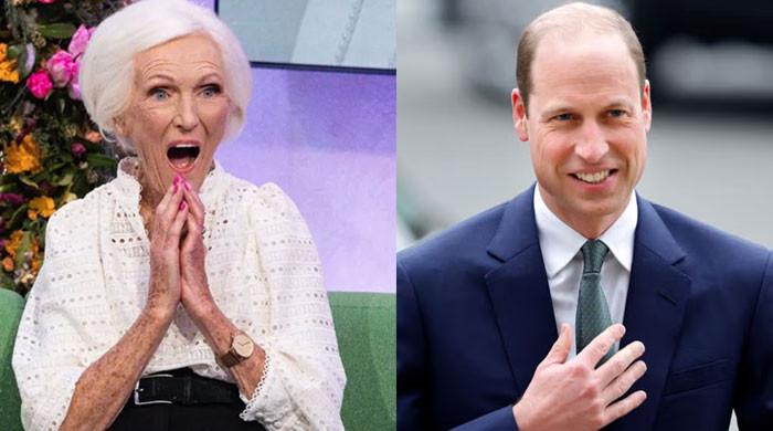 Prince William moves Mary Berry to tears with emotional message