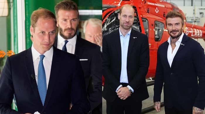 Prince William talks more about David Beckham than Harry