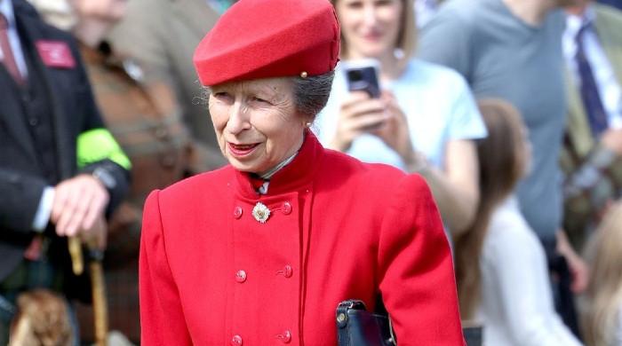 Princess Anne turns heads with classic tartan look after big honour