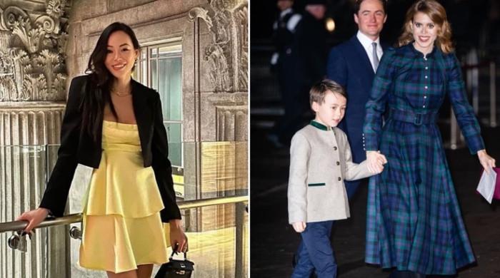 Princess Beatrice's stepson enjoys Milan getaway with mom Dara Huang