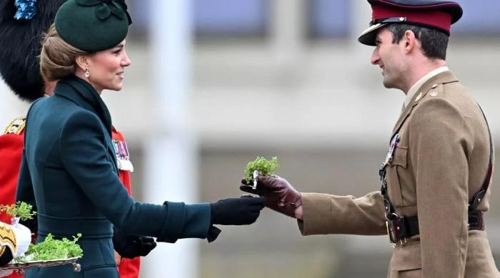 Princess Kate's generous gesture honours Irish Guards on St Patrick's Day