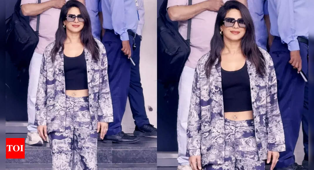 Priyanka Chopra Jonas' belly button ring costs INR 2.7 crore! - The Times of India