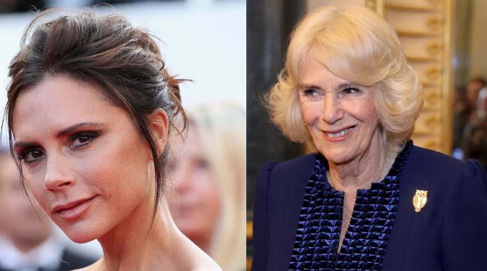 Queen Camilla asks Victoria Beckham unexpected question at royal reception