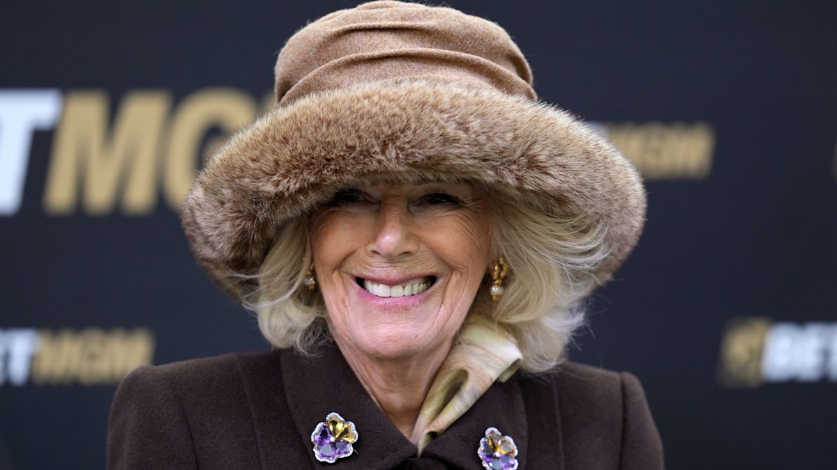 Queen Camilla dazzles in staggering £80k jewels at Cheltenham Festival