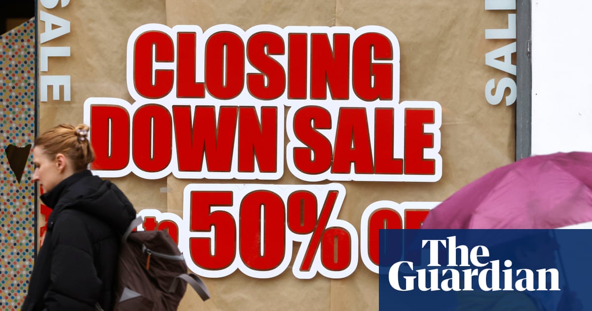 Rate of UK shop closures expected to rise after budget tax changes – report