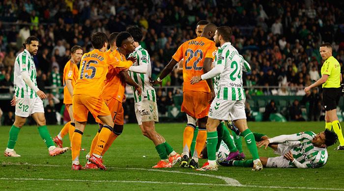 Real Madrid stumble as Betis claim 2-1 La Liga victory