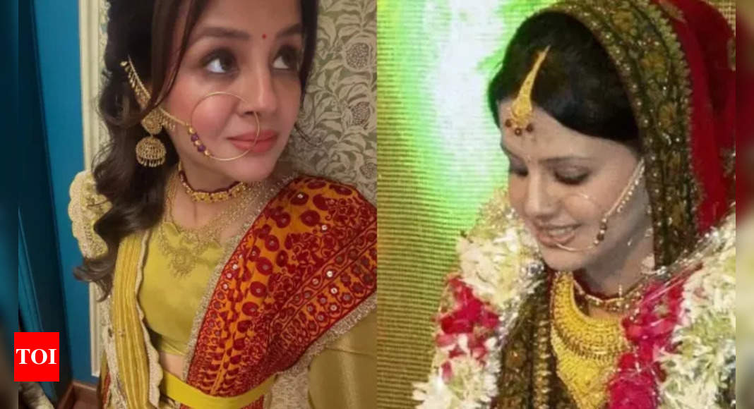 Sakshi Dhoni Rewears Wedding Jewelry at Sakshi Pant's Wedding, Showcases Timeless Elegance | - The Times of India